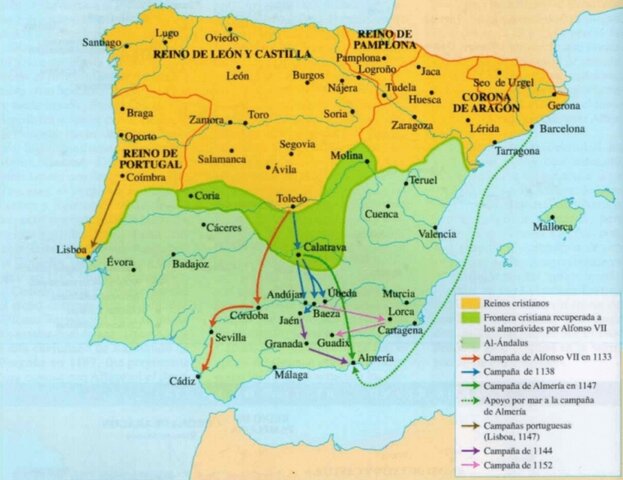 Llegada de los almohades