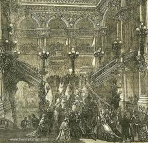 The count arrives in Paris