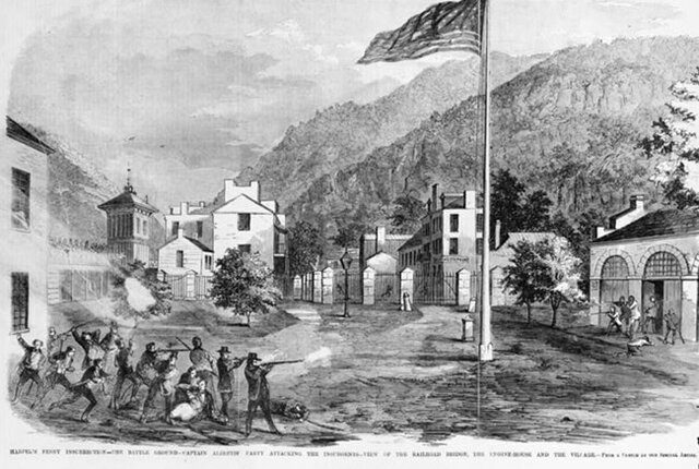 The Raid on Harpers Ferry - Red