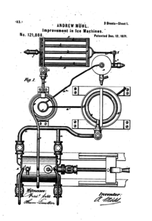 First commercial ice making machine