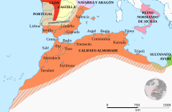 Llegada de los almhoades