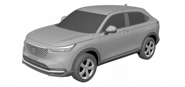 Por la renovación: Honda registró el diseño de la nueva HR-V en Brasil