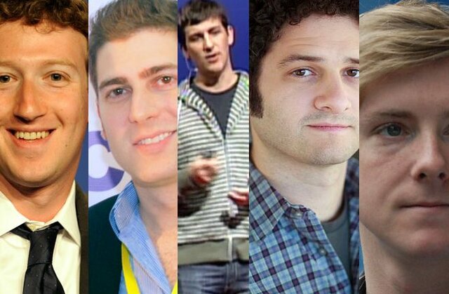 MARK ZUCKERBERG, ANDREW MCCOLLUM, EDUARDO SAVERIN, DUSTIN MOSKOVITZ, CHRIS HUGHES PERSONAJES DEL HUMANISMO DIGITAL