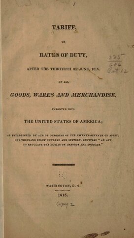 Tariff of 1816
