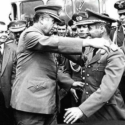 Timeline: Gobiernos de la post guerra- socialismo militar 1936 -1952