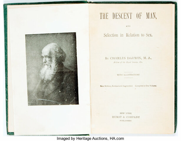 Publication of "Descent of Man"
