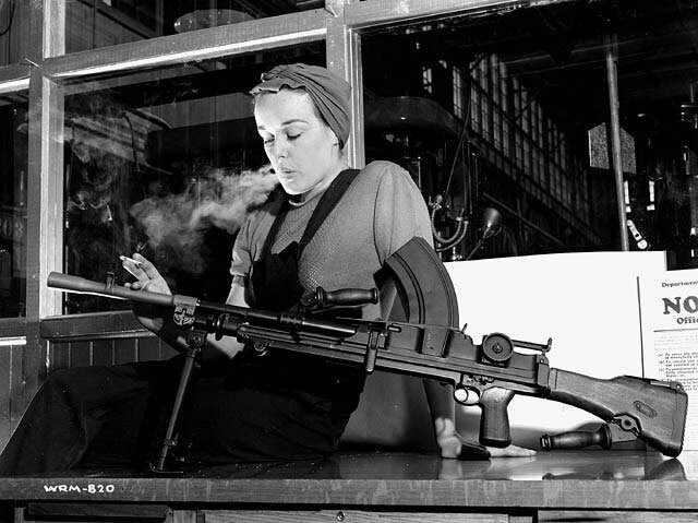 Ronnie "The Bren Gun Girl"