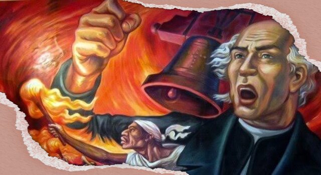 Grito de Dolores en el actual Dolores Hidalgo, Guanajuato. Comienzo de la guerra de independencia de México, que finalizará el 27 de septiembre de 1821 con la entrada del Ejército de las Tres Garantías (Trigarante) en la ciudad de México.