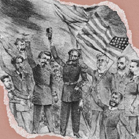 Golpe de estado que destituyó la monarquía en Brasil el 15 de noviembre y la proclamación de la república bajo el mandato del general Manuel Deodoro da Fonseca.