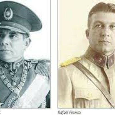 Timeline: GOBIERNOS DE LA POST-GUERRA - SOCIALISMO MILITAR (1936-1952)