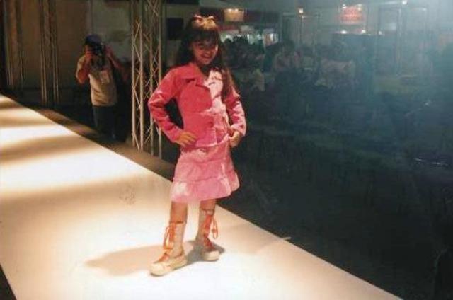 Primeiro desfile-Gabi