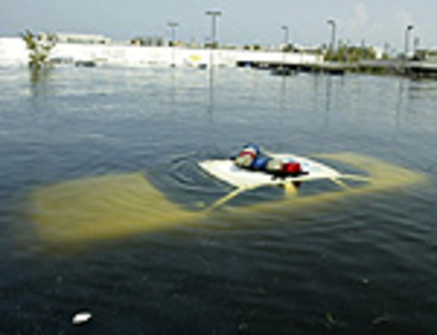 Ocorre o terremoto katrina