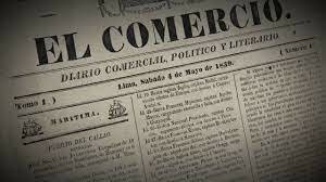 Aparición del diario El Comercio