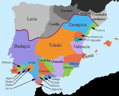 Disgregació: creació dels regnes de taifes