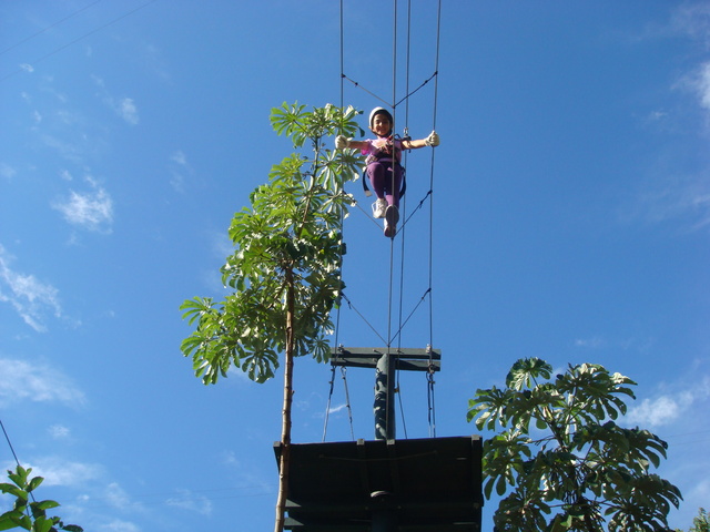 Primeiro Arvorismo -Gabi