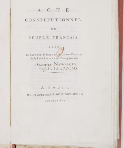 Constitucio del 1793