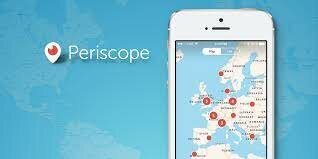Periscope, a live video sharing tool acquired by Twitter, begins shortly after.