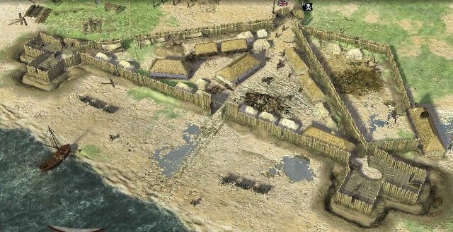 Jamestown settlement established