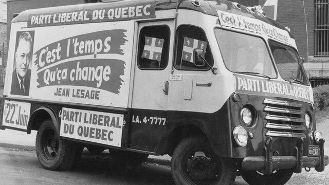 Élection du Parti libéral de Jean Lesage
