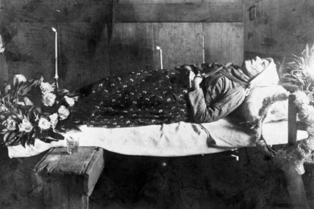 Falecimento da esposa Katherine