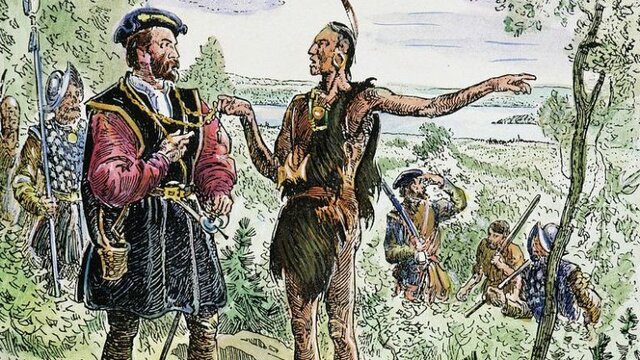 alliance avec les hurons et la bataille de ticonderoga