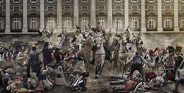 Sublevación del 2 de mayo e inicio de la guerra de la Independencia.