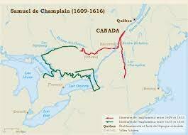 Premiere expédition de Champlain.
