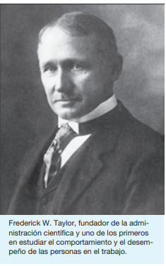 F. W. Taylor y la administración científica