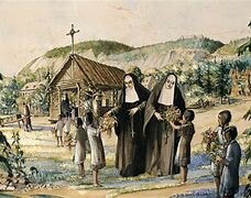 Arrivée des Ursulines et des Augustines