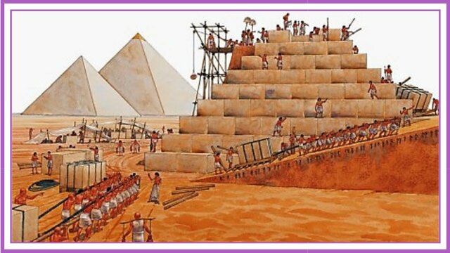 Costruzione piramidi
