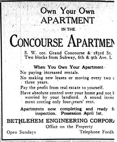 "Own your own Aprtment"