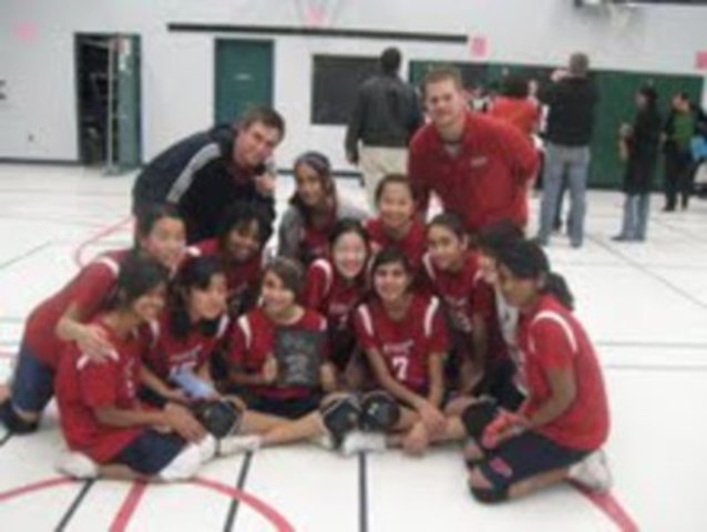 yay made the volleyball team.