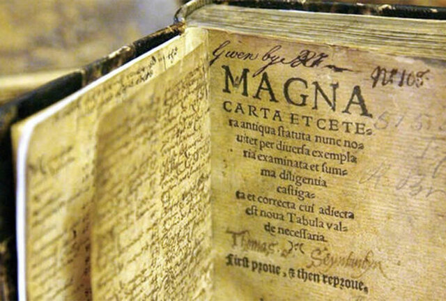 King  John signs the Magna Carta