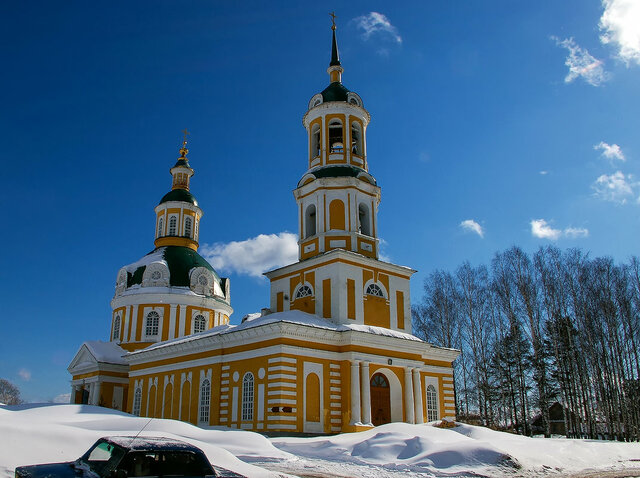 построена новая церковь