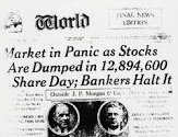 Stock Market Crash Begins Great Depression
