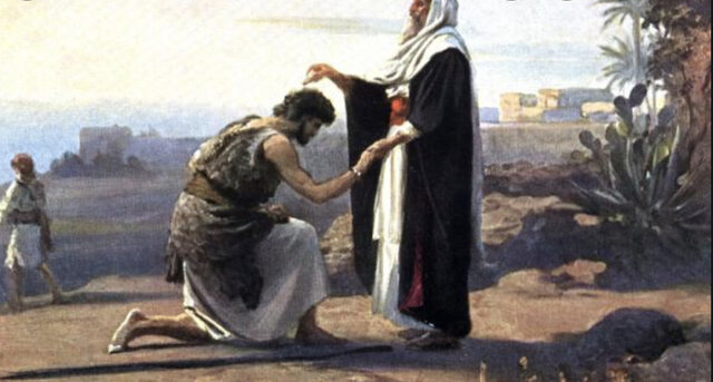 el profeta samuel unge a saul como el rey de israel