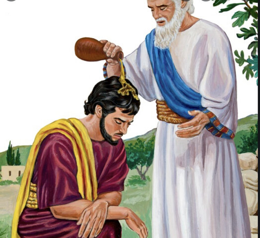 el profeta samuel urge a david como re de israel