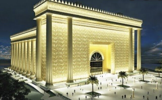 primer templo inaurado por el rey salomon