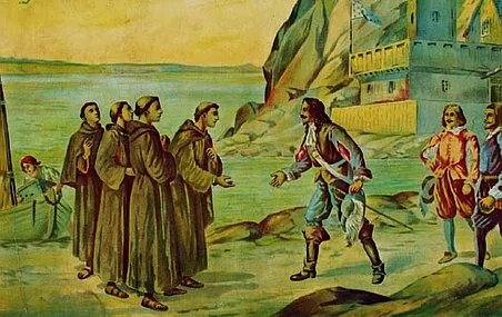 Arrivée des Récollets en Nouvelle-France