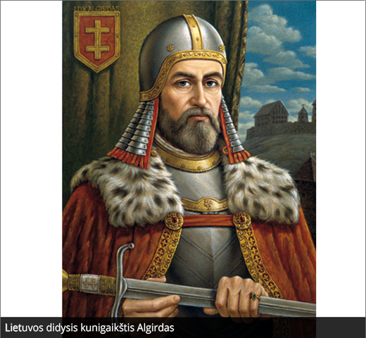 Lietuvos didysis kunigaikštis Algirdas