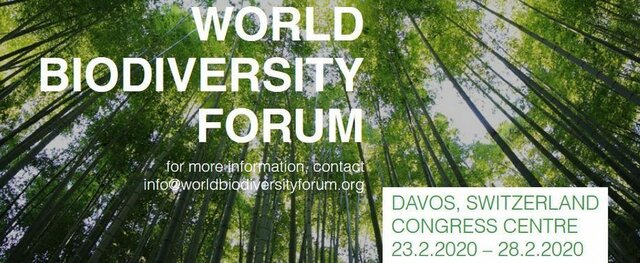 Foro Mundial sobre Biodiversidad, Davos, Suiza.