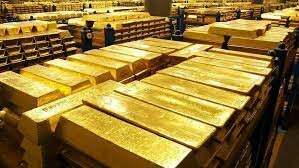 Gold reserves start to fall