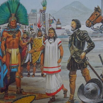 Timeline: LAS EXPLORACIONES ESPAÑOLAS Y LA CONQUISTA