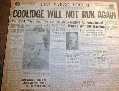 Deciding not to run for president again