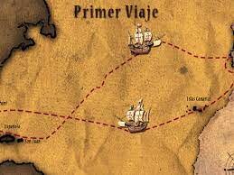 Kolonen lehenengo bidaia eta Amerikara iritsiera