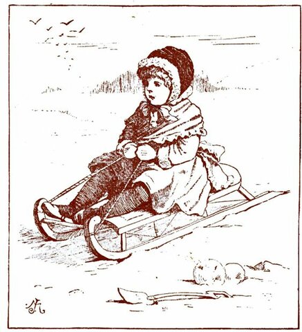 My 1st time Sledding