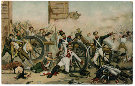 Batalla de Bailén y primer sitio de Zaragoza. Derrotas francesas y repliegue hacia el Ebro.
