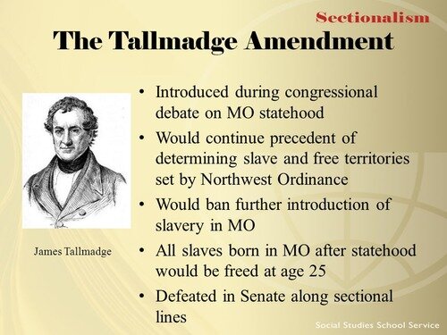 Tallmadge Amendment
