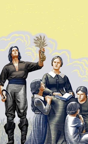 Arrivée de la famille Hébert en Nouvelle-France