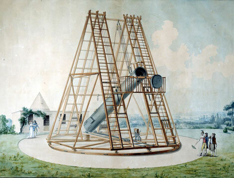 Los grandes telescopios de Herschel